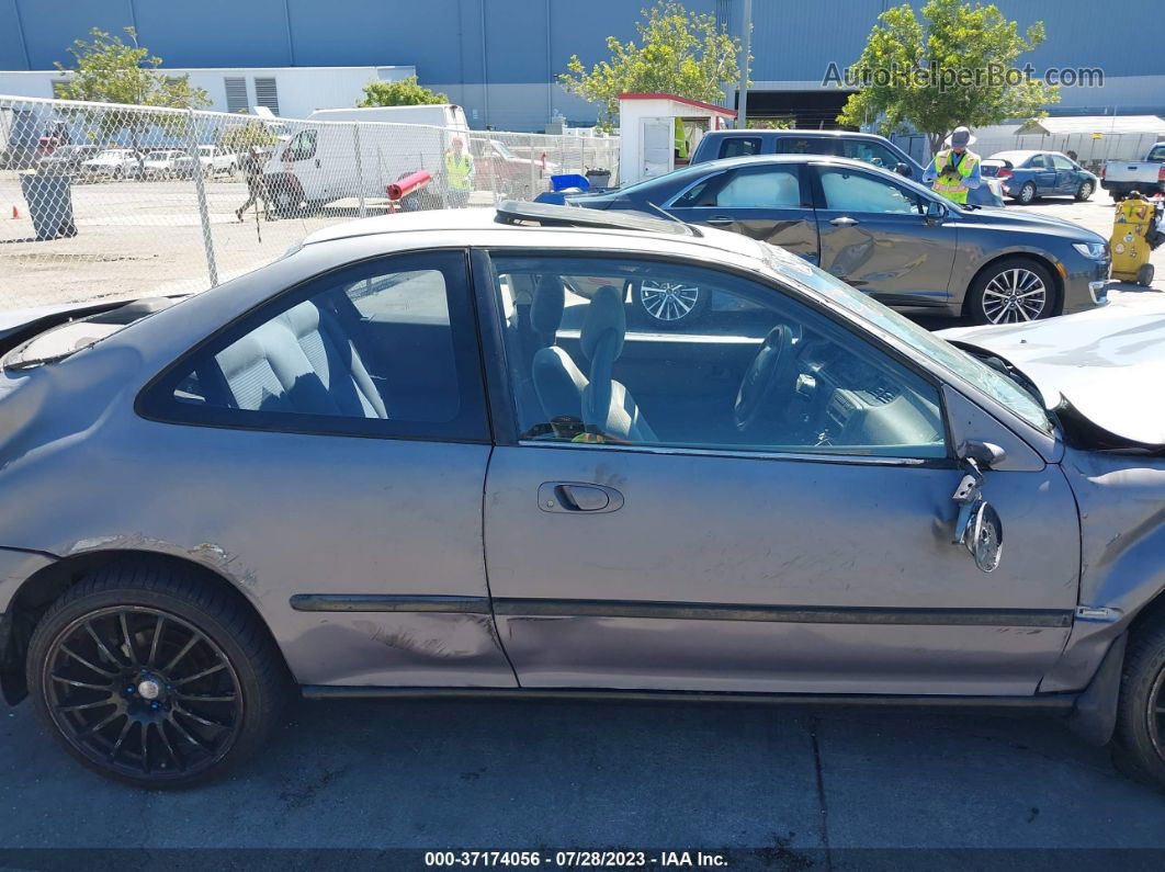 1995 Honda Civic Ex Gray vin: 2HGEJ1234SH527121