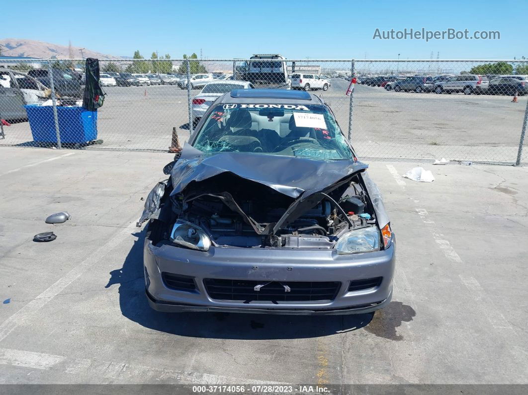 1995 Honda Civic Ex Gray vin: 2HGEJ1234SH527121