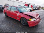 1993 Honda Civic Ex Красный vin: 2HGEJ1253PH521917