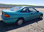 1994 Honda Civic Dx Бирюзовый vin: 2HGEJ2121RH520894