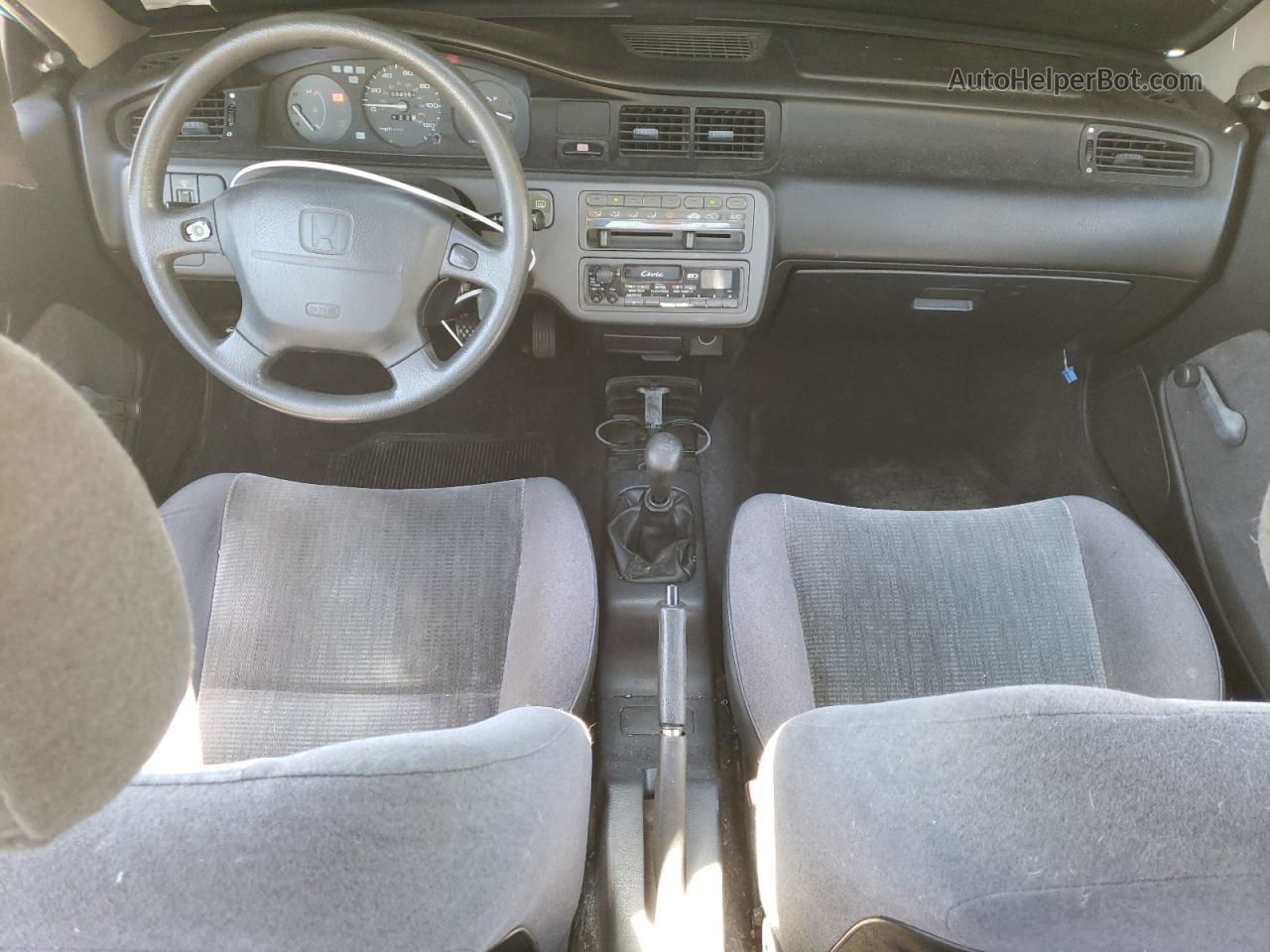 1994 Honda Civic Dx Бирюзовый vin: 2HGEJ2121RH520894