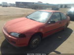 1995 Honda Civic Dx Red vin: 2HGEJ2123SH550940