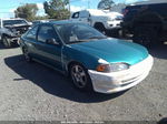 1995 Honda Civic Dx Teal vin: 2HGEJ2127SH534921