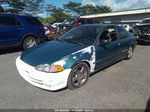 1995 Honda Civic Dx Teal vin: 2HGEJ2127SH534921