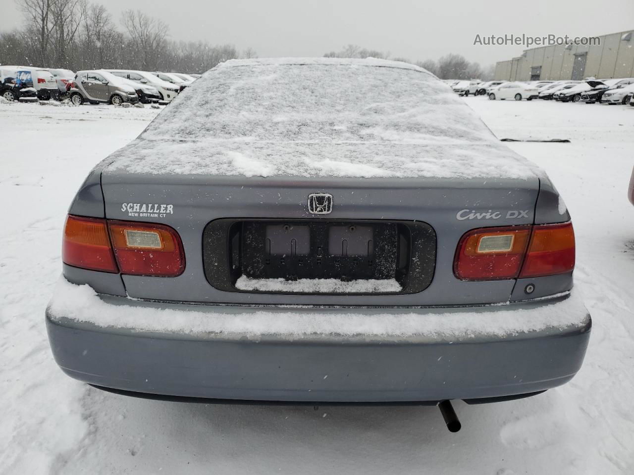 1995 Honda Civic Dx Gray vin: 2HGEJ2220SH533740