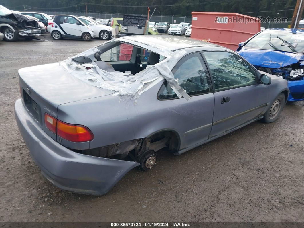 1995 Honda Civic Dx Синий vin: 2HGEJ2221SH526201