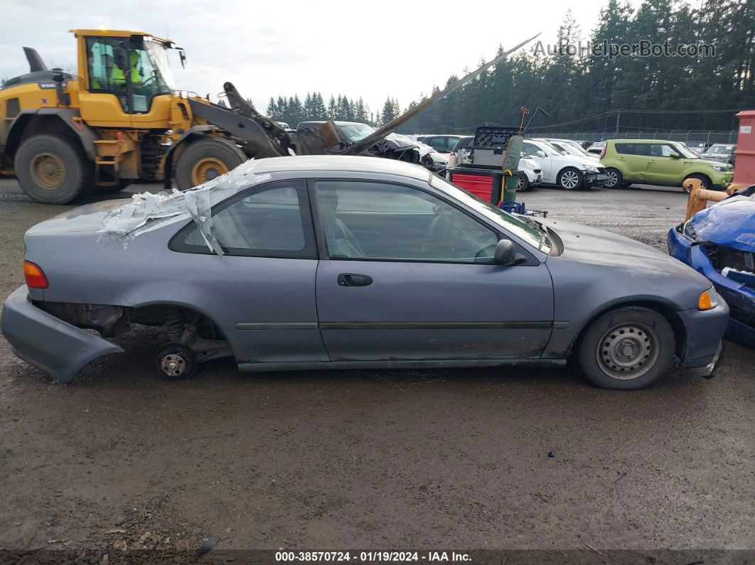 1995 Honda Civic Dx Синий vin: 2HGEJ2221SH526201