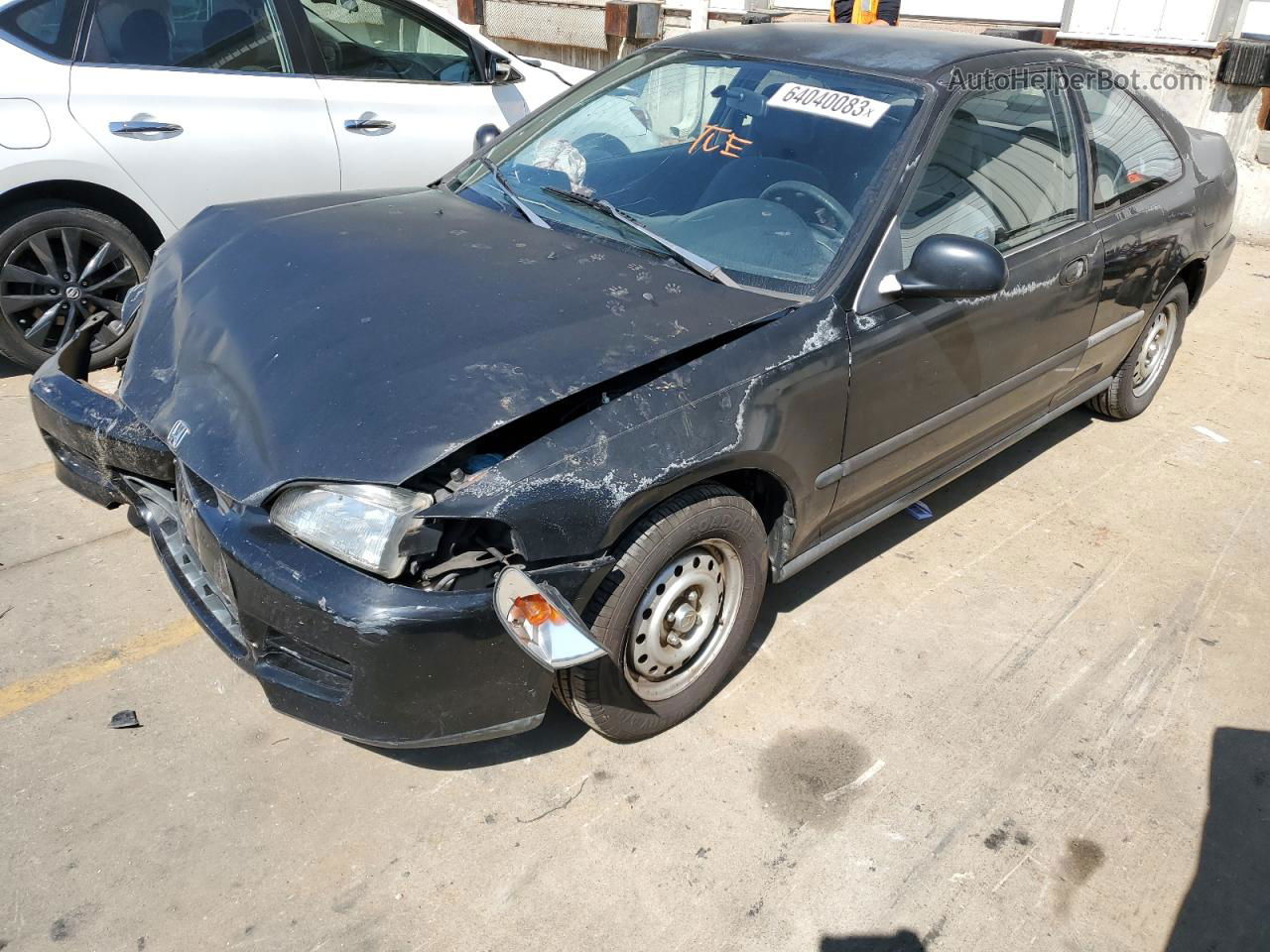 1995 Honda Civic Dx Черный vin: 2HGEJ2221SH575656