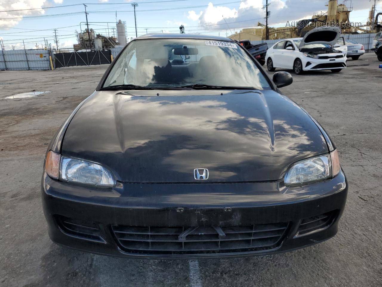 1995 Honda Civic Dx Black vin: 2HGEJ2223SH530735