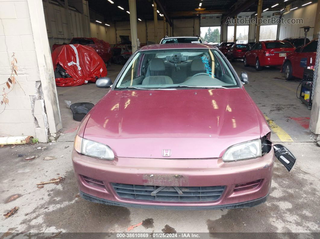 1994 Honda Civic Dx Purple vin: 2HGEJ2224RH508902