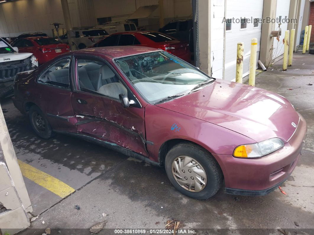 1994 Honda Civic Dx Purple vin: 2HGEJ2224RH508902