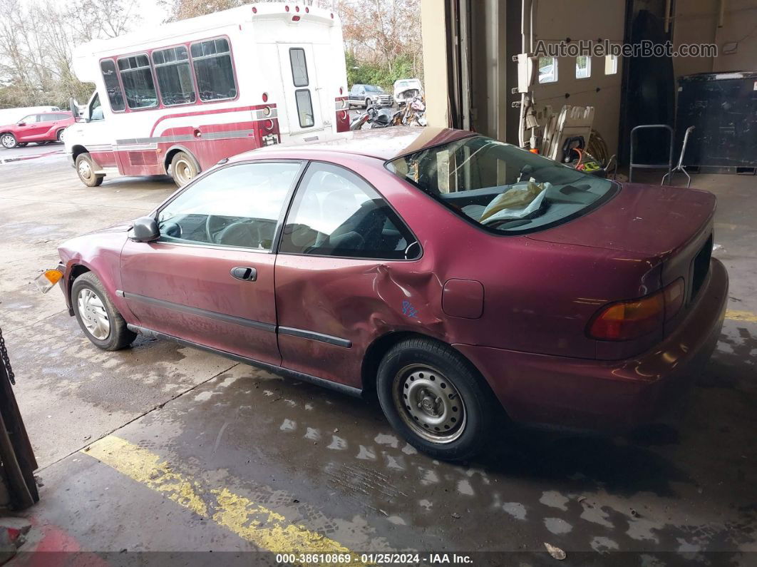 1994 Honda Civic Dx Purple vin: 2HGEJ2224RH508902