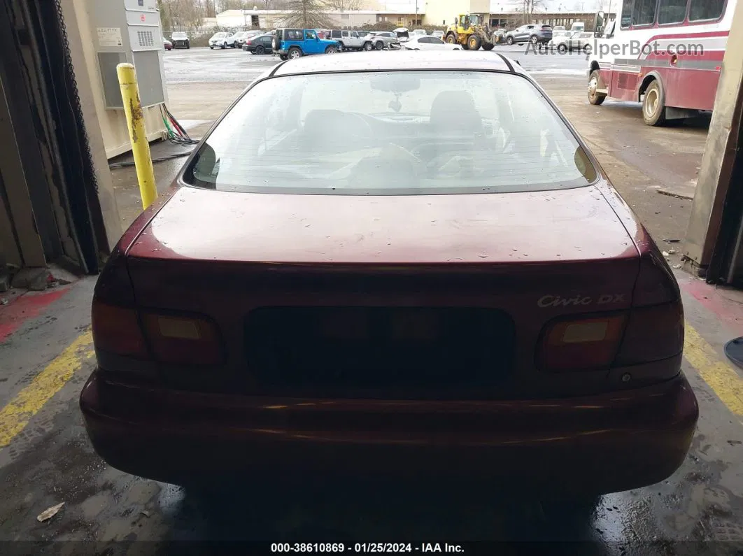 1994 Honda Civic Dx Purple vin: 2HGEJ2224RH508902