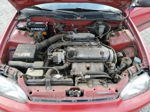 1995 Honda Civic Dx Red vin: 2HGEJ2225SH556284