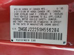 1995 Honda Civic Dx Red vin: 2HGEJ2225SH556284