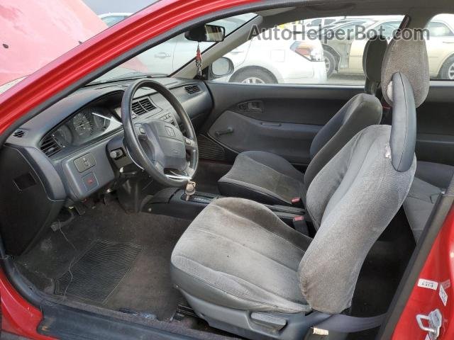 1995 Honda Civic Dx Red vin: 2HGEJ2225SH556284