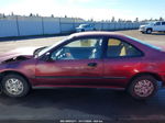 1993 Honda Civic Dx Red vin: 2HGEJ2246PH517230