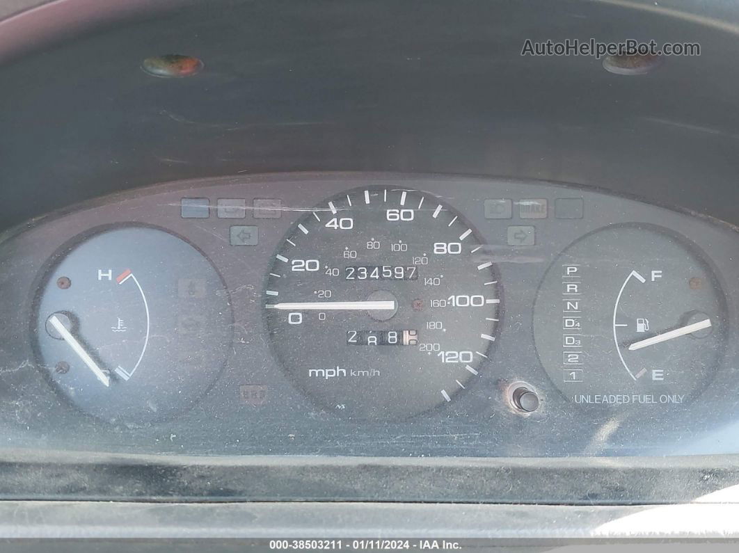 1993 Honda Civic Dx Красный vin: 2HGEJ2246PH517230