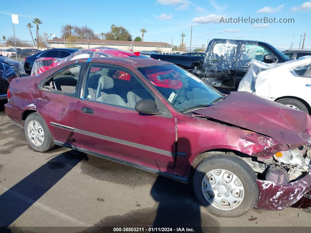 1993 Honda Civic Dx Red vin: 2HGEJ2246PH517230