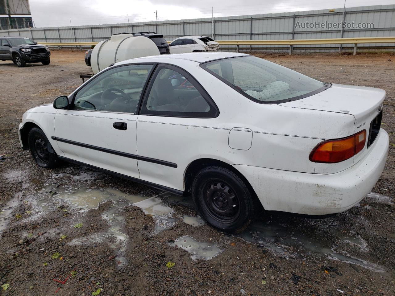 1993 Honda Civic Dx White vin: 2HGEJ2248PH505368