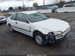 1993 Honda Civic Dx White vin: 2HGEJ224XPH520230