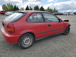 1998 Honda Civic Cx Red vin: 2HGEJ6325WH104296