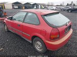 1996 Honda Civic Dx Red vin: 2HGEJ6342TH114734