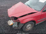 1996 Honda Civic Dx Red vin: 2HGEJ6342TH114734