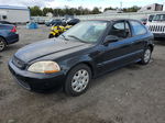 1998 Honda Civic Dx Black vin: 2HGEJ6344WH114643