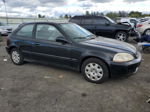 1998 Honda Civic Dx Black vin: 2HGEJ6344WH114643