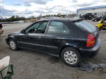 1998 Honda Civic Dx Black vin: 2HGEJ6344WH114643