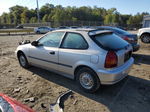 1996 Honda Civic Dx Серебряный vin: 2HGEJ6347TH118262