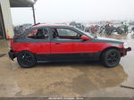 1998 Honda Civic Dx Red vin: 2HGEJ6348WH116704