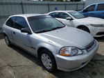 1998 Honda Civic Dx Silver vin: 2HGEJ6443WH116124