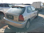 1998 Honda Civic Dx Silver vin: 2HGEJ6444WH107335