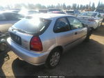 1998 Honda Civic Dx Silver vin: 2HGEJ6445WH110728