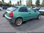 1996 Honda Civic Dx Зеленый vin: 2HGEJ6449TH106094