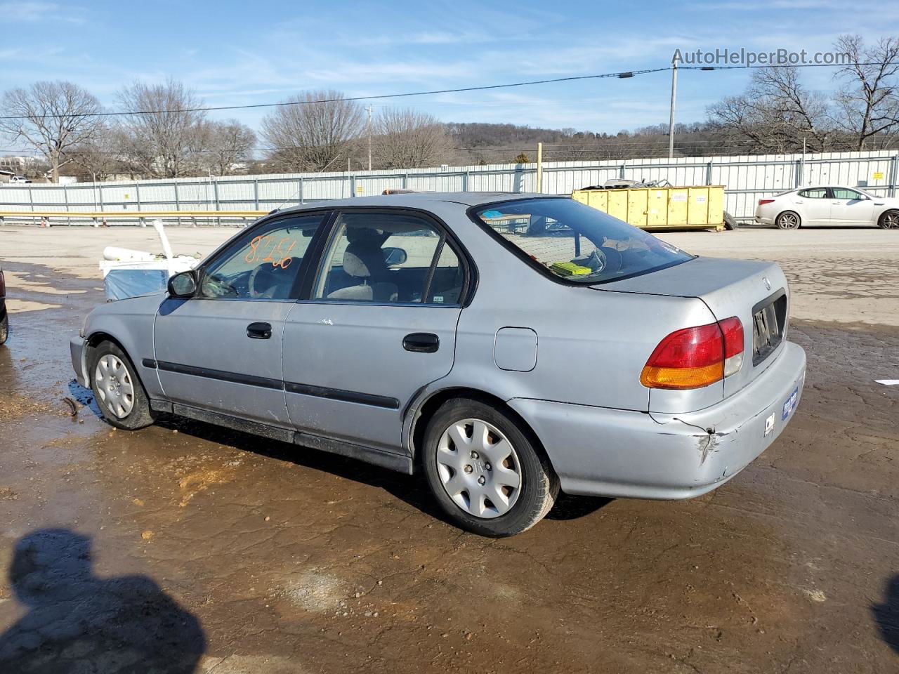 1998 Honda Civic Dx Серебряный vin: 2HGEJ652XWH577186