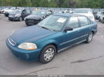 1996 Honda Civic Lx Green vin: 2HGEJ6572TH502571