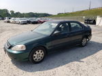 1998 Honda Civic Lx Green vin: 2HGEJ6574WH559035