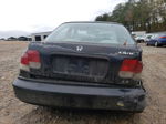 1996 Honda Civic Lx Black vin: 2HGEJ6575TH556916