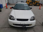 1998 Honda Civic Lx White vin: 2HGEJ6576WH574264