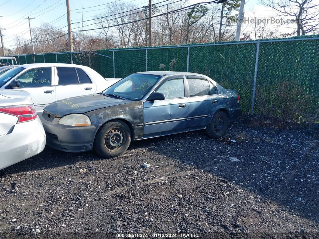 1998 Honda Civic Lx Teal vin: 2HGEJ657XWH582190