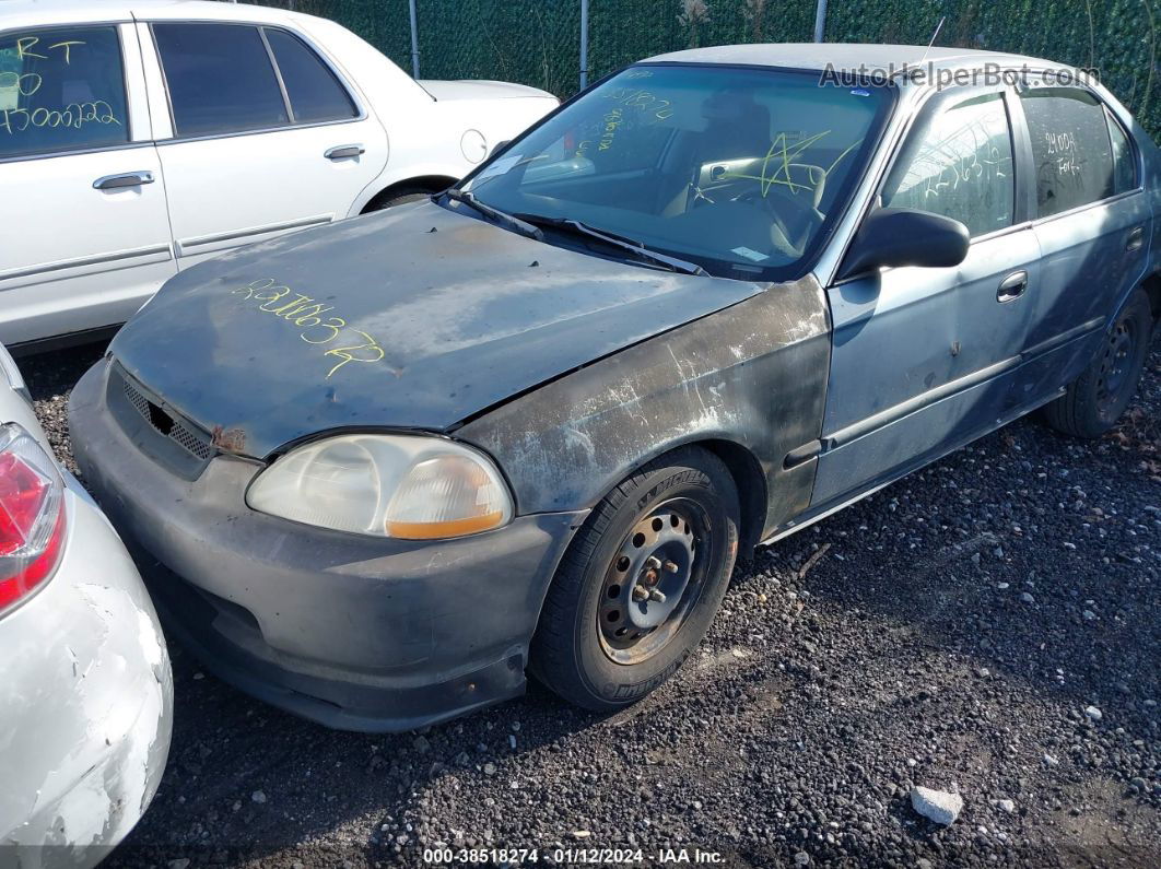 1998 Honda Civic Lx Teal vin: 2HGEJ657XWH582190