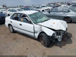 1996 Honda Civic Lx/ex White vin: 2HGEJ6601TH530296