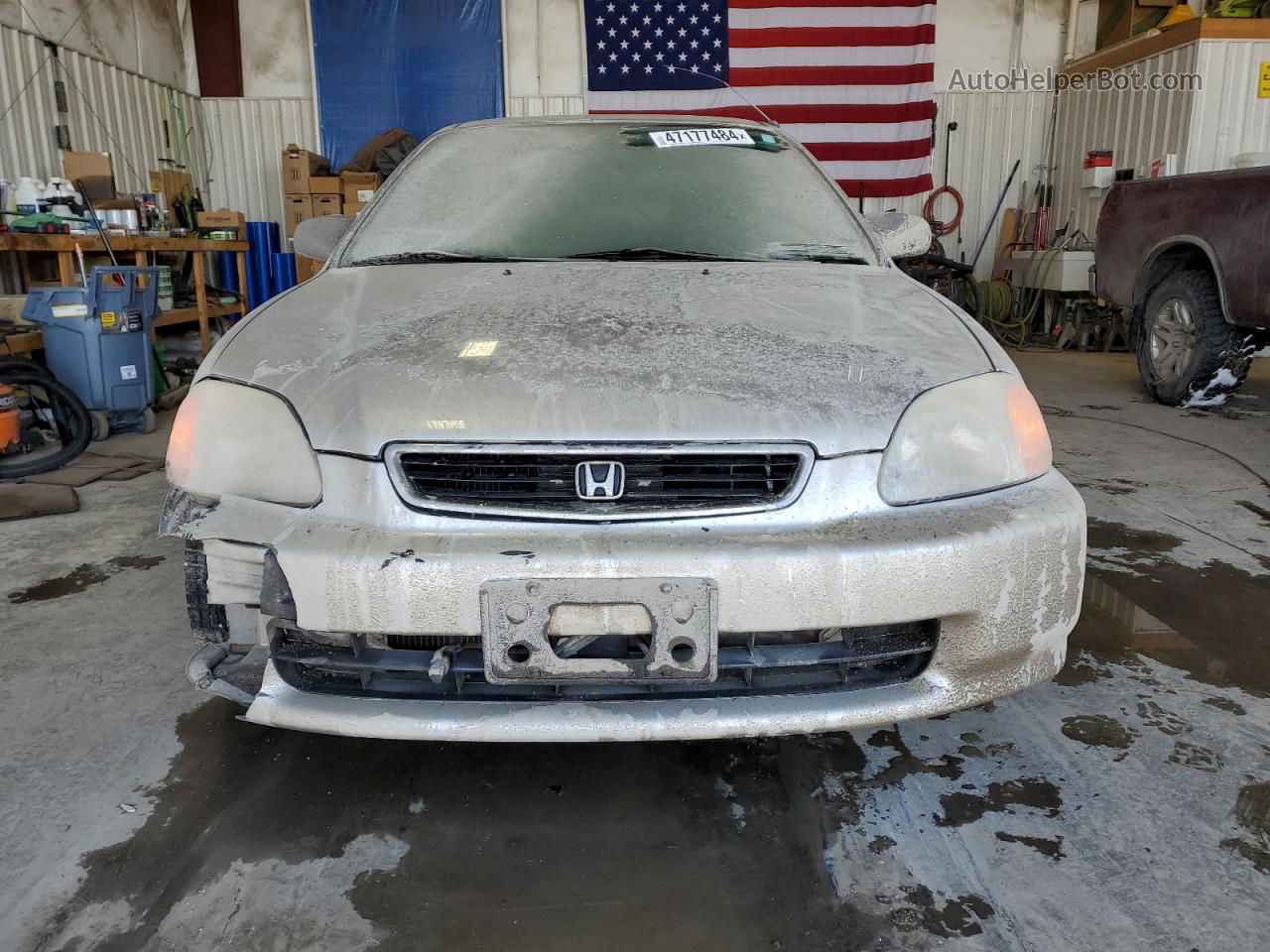 1996 Honda Civic Dx Silver vin: 2HGEJ6626TH535981