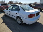 1998 Honda Civic Dx White vin: 2HGEJ6629WH545926