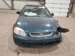 1998 Honda Civic Lx Green vin: 2HGEJ6630WH909756