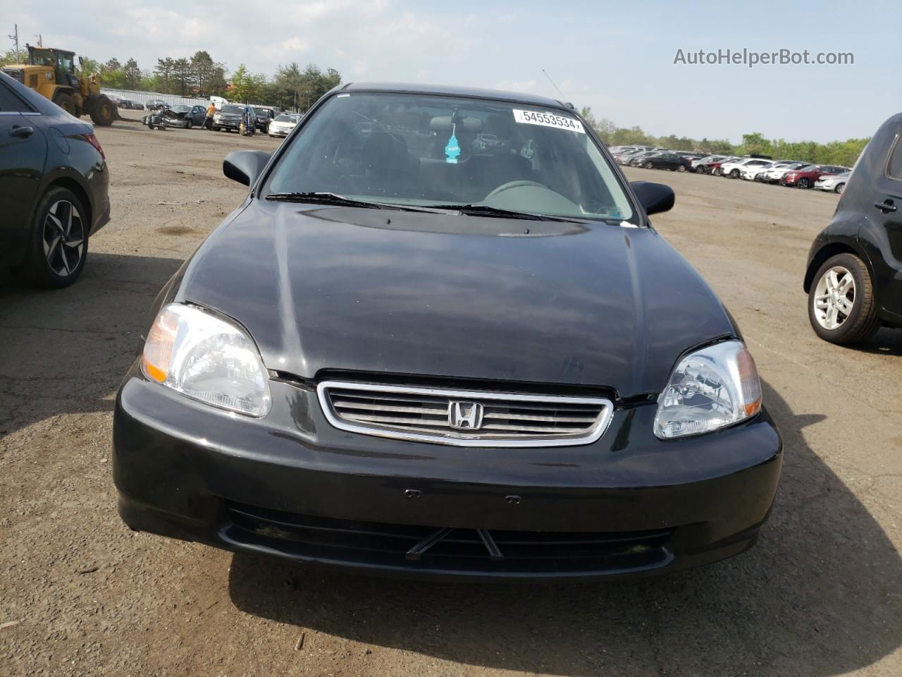 1996 Honda Civic Lx Black vin: 2HGEJ6670TH501594