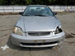 1996 Honda Civic Lx Silver vin: 2HGEJ6670TH521277